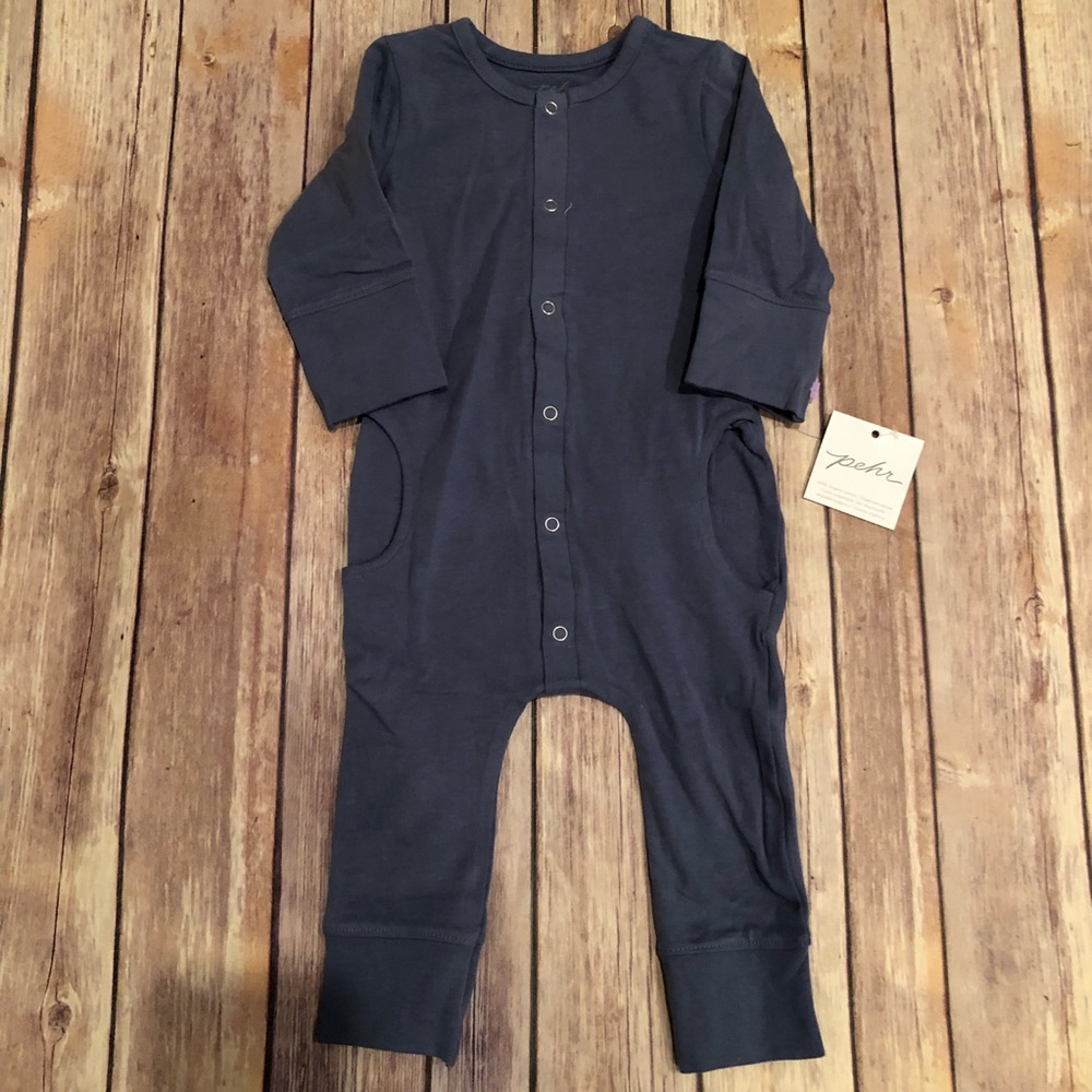Pehr blue romper